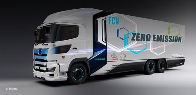 Blog post - Major automakers move towards hydrogen truck production Major automakers move towards hydrogen truck production - Frotcom