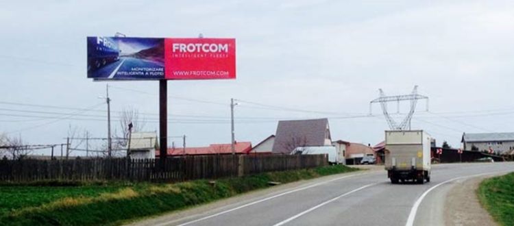 Blog card - Frotcom Romania pushes Frotcom adoption through billboard campaign Frotcom Romania pushes Frotcom adoption through billboard campaign