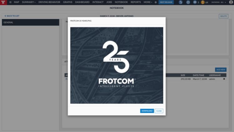Blog post - Frotcom's Notebook module now includes a new document preview feature Frotcom's Notebook module now includes a new document preview feature - Frotcom
