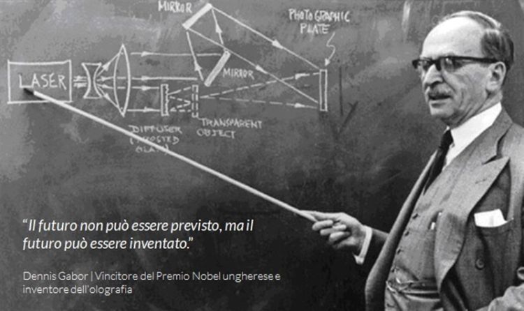 Blog IT - Il futuro della gestione della flotta IT - Dennis Gabor Vincitore del Premio Nobel ungherese e inventore dell'olografia