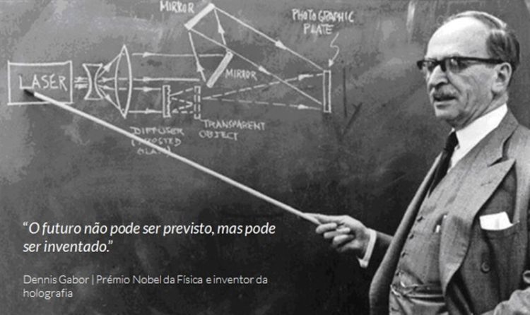 Blog PT - O futuro da gestão de frotas Dennis Gabor Premio Nobel da Físisca e inventor da holografia